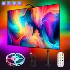 TV LED Backlight RGBIC Smart Lights Strip With Camera WiFi Control Sync Adapter