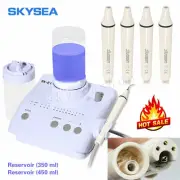 Dental Ultrasonic Scaler 2*Bottles fit Cavitron EMS FDA + 4* Handpiece replaced