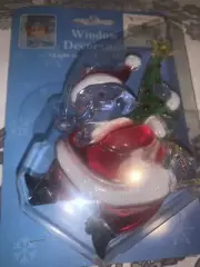 Christmas Window Decoration - SANTA- Window Decoration Color Changing Light Up