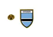 pins pin's flag national badge backpack hat shield world botswana
