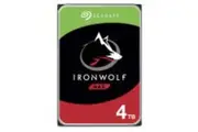 Seagate IronWolf NAS HDD 3.5" Internal SATA 4TB NAS HDD, 5900 RPM, RV Sensors, 3 Year