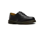 Dr. Martens 1461 Black Nappa Genuine Soft Leather Shoes 3 Eye Gibson Low Top - UK 5.5