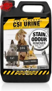 Dog Stain & Odour Remover 5L, Enzyme Cleaner for Urine, Vomit & Faeces