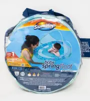 SwimWays Baby Spring Float w/ Sun Canopy, 36 x 29 inch
