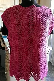 Surprisingly Easy Wavy Lace Tabard Knitting Pattern: Easy to Knit - Sizes Small through XL Wiith Guidelines for Making Larger Sizes