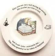 Lot of 7 Peter Rabbit Wedgwood Dish Set 4, Bank, Light, Plush 25" Peter Rabbit
