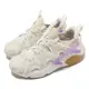 Nike 休閒鞋 Wmns Air Huarache Craft 女鞋 米白 紫 襪套式 武士鞋 膠底 DQ8031-103