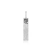 Ania Haie Silver Tiger Bar Charm