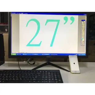 27吋平面電腦螢幕 平民螢幕 平價電腦大螢幕 27吋螢幕 電競螢幕 顯示屏  電腦螢幕 顯示器 在家上課 內建喇叭可壁掛