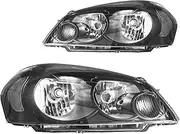 PHILTOP Headlight Assembly, Front Clear Headlights Fit for Impala 2006-2013, Impala Limited 2014-2016, Monte Carlo 2006-2007 Clear Lens Black Housing