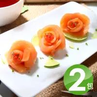 在飛比找PChome24h購物優惠-【華得水產】燻鮭鮭魚片2包組(250g/包)