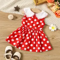 在飛比找蝦皮購物優惠-Baby Girls Dress Fashion Cotto