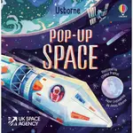 POP-UP SPACE (硬頁立體書)(附英美雙發音QR-CODE音檔)/LAURA COWAN USBORNE POP-UP 【禮筑外文書店】