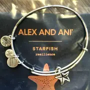 ALEX AND ANI Starfish Resilience Bracelet Jewelry New with Card
