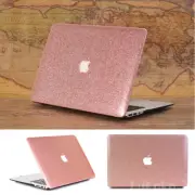 Glitter Rose Gold Shiny Hard Case for MacBook Air Pro 13" A2179 A2337 A2338 M1