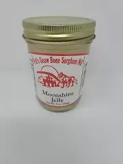 Pat's Gnaw Bone Sorghum Mill Moonshine Jelly Nashville Indiana Amish 9oz