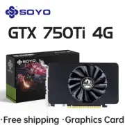NVIDIA GPU GTX 750Ti 4G Graphics Card GDDR5 128Bit 28Nm PCI-E 3.0 Gaming Video C