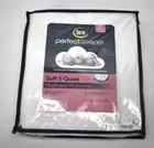Serta Perfect Sleeper Soft & Quiet Mattress Protector Twin Size White Bedding