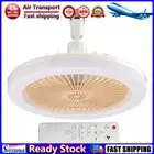 LF# Aromatherapy Ceiling Fan with LED Light Remote Control (Yellow Large Remote)