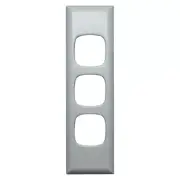HPM Excel 3 Gang Architrave Light Switch White Cover | XLA770/3PLWE