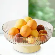 Decorative Pedestal Bowl Serving Bowl Tray for Table Countertop Kitchen Home