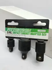 3 Piece Impact Wrench Socket Adapter Set 1/2 to 3/8", 1/2 to 3/4", 3/4 to 1/2"