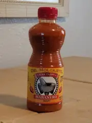 Del Molcajete Salsa Clasica Habanero Rojo Extremely HOT 9.17oz