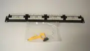 *NEW* W Box C6PP24 24 Port CAT6 Patch Panel