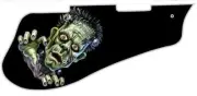 Pickguard Pick Guard 5120 Graphical Graphic Guitar Frankie 1 BK