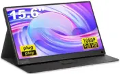Portable Monitor 15.6 Inch Full HD 1080P Portable Screen IPS HDR USB C Laptop Mo