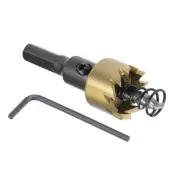 Hole Saw - [20mm] HSS (High Speed Steel) M35 Drill Bit Cutter Titanium Plated