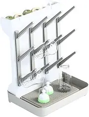 Baby Bottle Drying Rack, Bottle Drying Rack - Bottle Drying Holder Organizer - Space Saving Nipple Dryer Holder