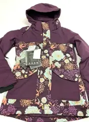 $200 Rojo Aster Jacket NWT 2020 Size XS,S,M Ski Snowboard Blackberry Wine Floral
