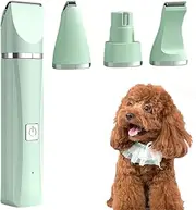 Petstyle Pro 4 Different Blades, Lettuce Pets Grooming Set, Pet Style Pro 4 Different Blades, Cabbage Pets PetStyle Pro Plus, for Small Dog Grooming Paws (Green)