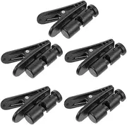 DOITOOL 5pcs Earphone Fixing Clip Headphone Accessory Earphone Wire Clip Strong Hold for Running