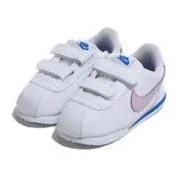 在飛比找蝦皮商城優惠-NIKE CORTEZ BASIC TD 皮革 粉紫勾 小童