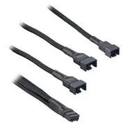 CableMod 4-Pin to 2x 4-Pin & 1x 3-Pin Fan Y Cable 30cm