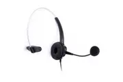 RJ11 Telephone Headset Noise Cancelling Microphone Earphone Headphone For Desk Phones