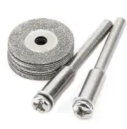 30+6 Rotary Tool Accessory Fits Dremel Craftsman Diamond Cut Off Wheel Disc