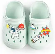 [Zoolar] Toddler Cute Garden Clogs Boys Girls Slip On Shoes Summer Lightweight Outdoor Slides Sandals Infant Children Beach Pool Shoes (Toddler/Little Kids)
