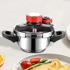 Pressure Cooker Stainless Steel Catering Easy to Open Close Pressure Canner