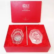 WATERFORD 1998 3rd Edn Songs of Christmas Hark the Herald Angels Sing Dish VIDEO