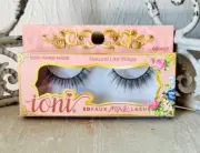 Black Winged faux Mink Lash Strips