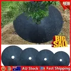 Mulch Ring Tree Protector Mats 12PCS - Non-woven Fabric Weed Guard for Shrub & T