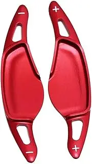 Car Steering Wheel Shift Paddles for B&MW 1/2/3/5/6/7 Series GC GT Touring F40 F44 G20 G21 G30 G31 G32 G11 G12 Performance Steering Wheel DSG Paddle Shift HTEOPOEKFR(Red)