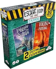 Identity Games Escape Room The Game 2 Players - Dagger of The Sultan and Viking Funeral