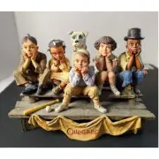 VTG Our Gang Little Rascals figurine Spanky Alfalfa Darla Buckwheat Petey Stymie