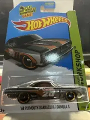 HOT WHEELS 68 PLYMOUTH BARRACUDA FORMULA S CAR