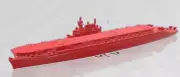 Carrier - La Fayette - French Navy - Wargaming - Axis and Allies - Naval Miniatu