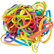 J.Burrows No.64 Rubber Bands 500g Assorted
